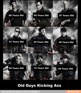 old guys kicking ass