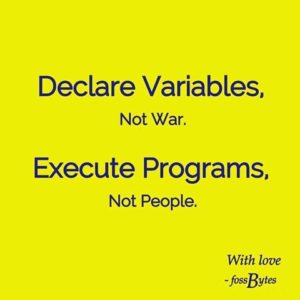 Declare variables